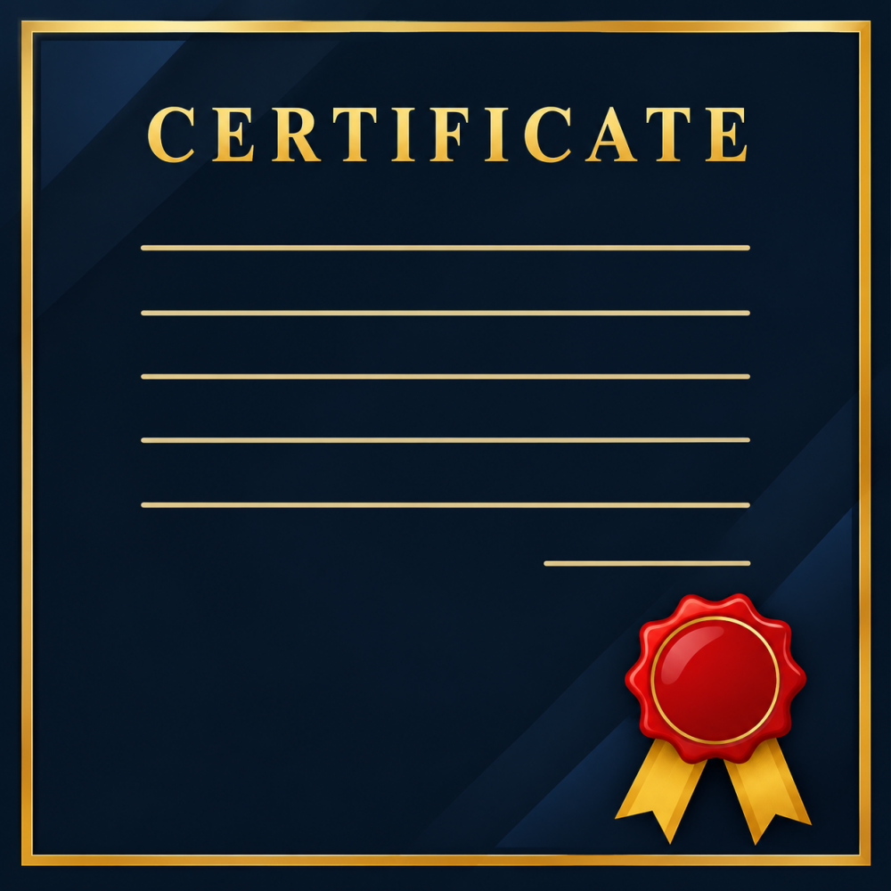 Certificates